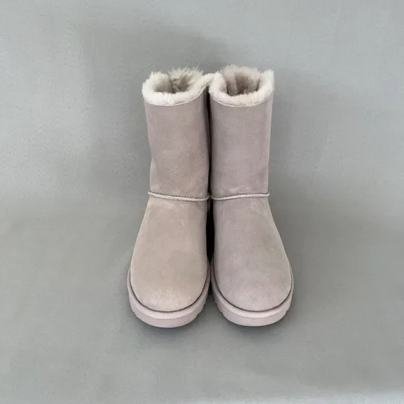 SORRY ITEM SOLD!!! Bailey Bow Purple Shearling Suede Wool Coquette Festival - Picture 3 of 16